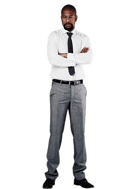 Tailored Grey Trousers Thumbnail